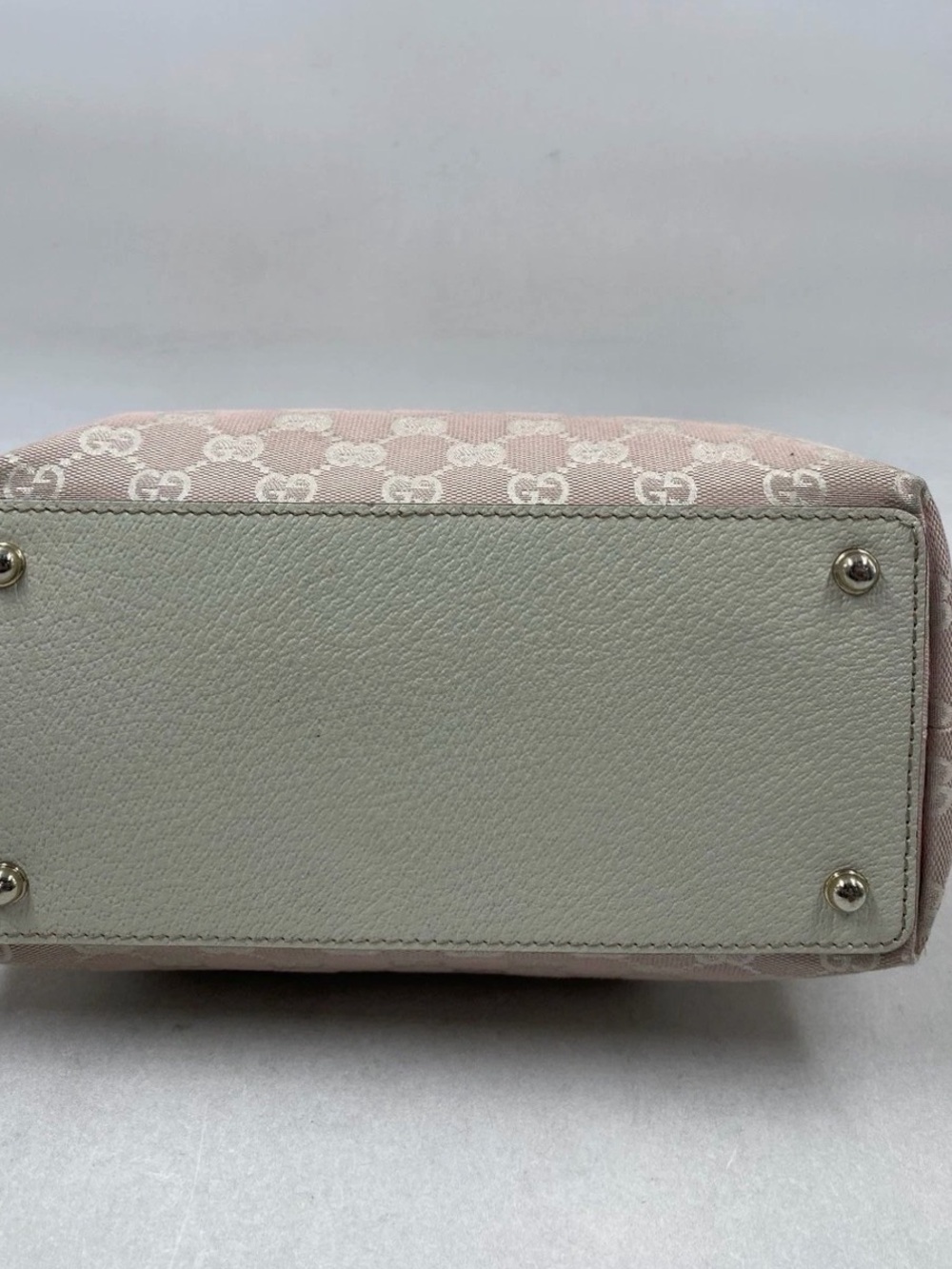 Vintage Gucci Pink Monogram Tote Bag - Picture 4 of 9